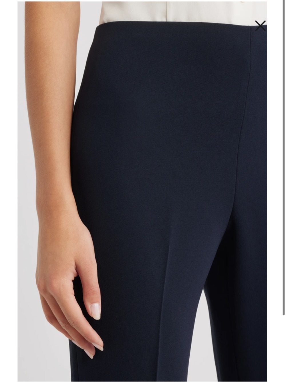 Theory Demitria - Admiral Crepe' Flare Leg Pants - Picture 4 of 14